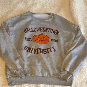 Gray Halloweentown University Sweater